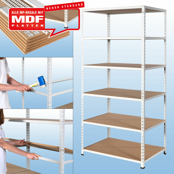 MP 20 Fachbodenregal - rasch lieferbar MP 20 Fachbodenregal - rasch lieferbar