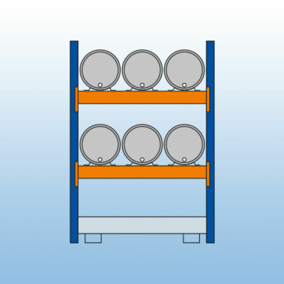 6x 60 l liegend 6x 60 l liegend